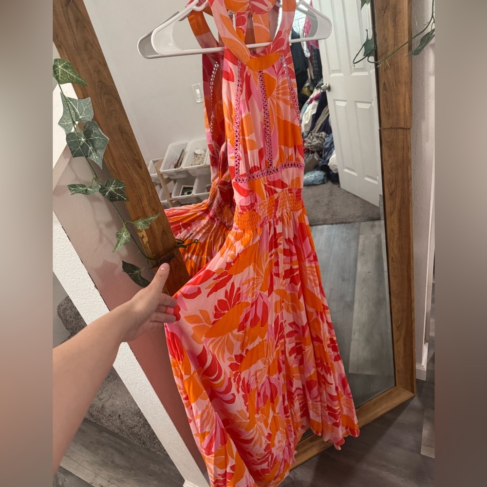 STUNNING Abel the Label Anthropologie Runi Floral Maxi Dress - Picture 3 of 5